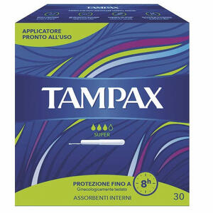 Tampax - Tampax blue box super 30 pezzi