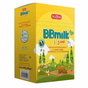 Buona - Bbmilk 1-3 polvere 2 buste da 400 g