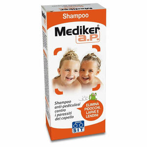 Mediker - Shampoo antiparassitario antipediculosi mediker 100ml