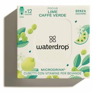 WATERDROP - Microdrink Gusto Focus Limone e Caffe Verde 12 Cubetti