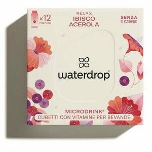 WATERDROP - Microdrink Gusto Ibisco e Acerola 12 Cubetti
