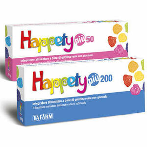 Happetypiù 50 - Happety piu 50 7 flaconcini 50 mg
