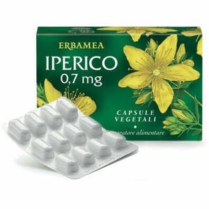 Erbamea iperico 0,7 mg - Iperico 36 capsule vegetali