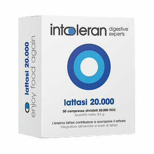 Lattasi 20.000 - Intoleran lattasi 20000 50 compresse divisibili