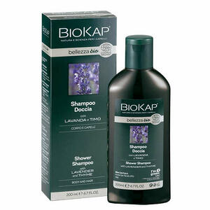 Biokap - Biokap bellezza bio shampoo doccia cosmos ecocert 200 ml biosline