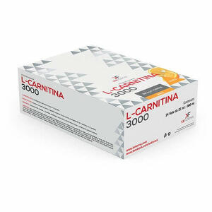 L-carnitina3000 - L carnitina 3000 mg 24 flaconcini 25 ml arancia