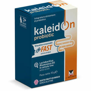 Kaleidon - Kaleidon probiotic fast frutti di bosco 10 buste orosolubili