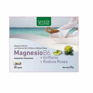 Ligne de plantes - Magnesio b6 + griffonia + rodiola 60 capsule
