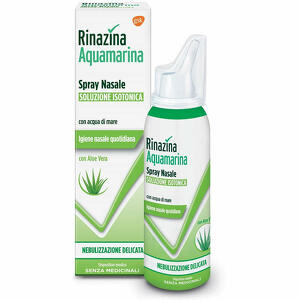 Rinazina - Rinazina aquamarina isotonica aloe spray nebulizzazione delicata 100 ml