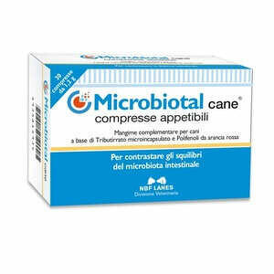 N.b.f. lanes - Microbiotal cane blister 30 compresse appetibili