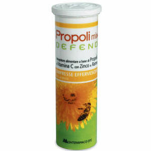 Propoli mix - Propoli mix defend 10 compresse effervescenti gusto arancia