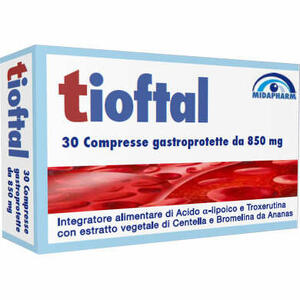 Midapharm - Tioftal 30 compresse gastroprotette