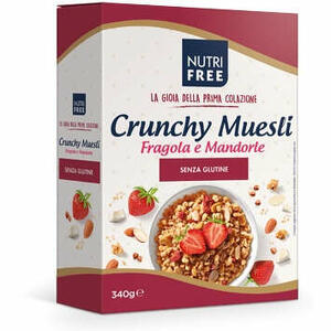 Nutrifree - Nutrifree crunchy mix fragole e mandorle 340 g