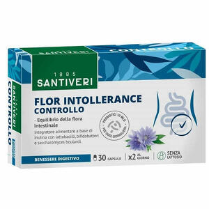 Santiveri - Flor intollerance controllo 30 capsule