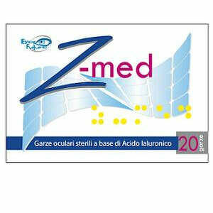 Z-med - Garza oculare z med medicata con acido ialuronico sterile 20 buste