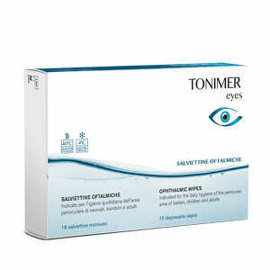 Tonimer - Tonimer eyes salviettine oftalmiche 16 pezzi