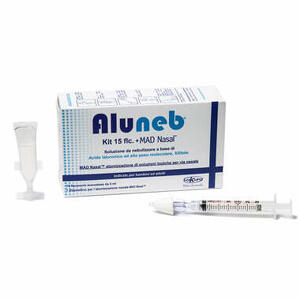 Aluneb - Aluneb kit soluzione isotonica 15 flaconcini da 4 ml + mad nasal atomizzatore