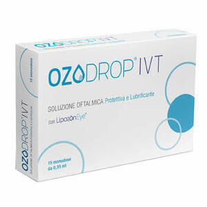 Fb vision - Ozodrop ivt soluzione oftalmica base di olio ozonizzato in fosfolipidi 15 flaconcini monodose da 0,35 ml