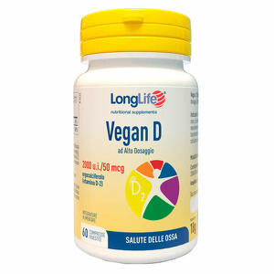 Long life - Longlife vegan d 60 compresse