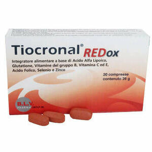 Tiocronal - Tiocronal redox 20 compresse