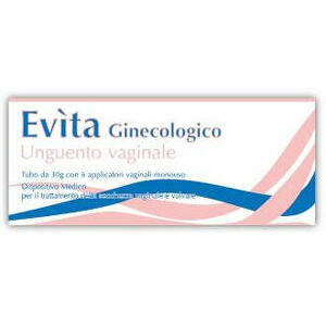 Evìta ginecologico unguento vaginale - Evita ginecolog unguento vaginale tubo da 30 g + 6 applicatori vaginali monouso