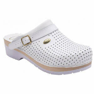 Scholl's - Clog s/comf.b/s ce bycast bis unisex white woods bianco 40