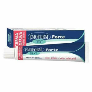 Emoform - Crema adesiva emoform dent forte per protesi dentali 70 g