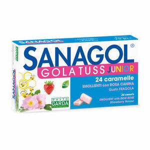 Named - Sanagol gola tuss junior fragola 24 caramelle