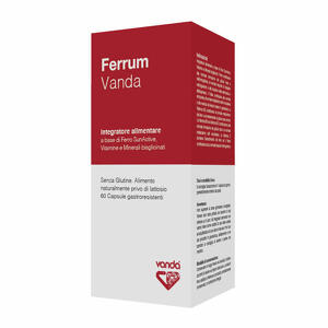 Vanda omeopatici - Ferrum vanda 60 capsule