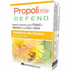 Propoli mix - Defend 30 compresse masticabili gusto arancia