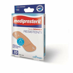 Medi presteril - Cerotto medio medipresteril resistente 7x2cm 20 pezzi