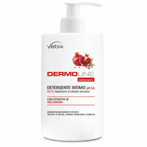 Vebix - Dermoline melograno detergente intimo 500 ml