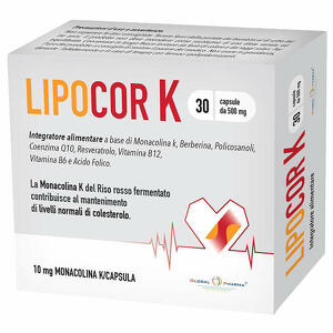 Global pharma - Lipocor k 30 capsule