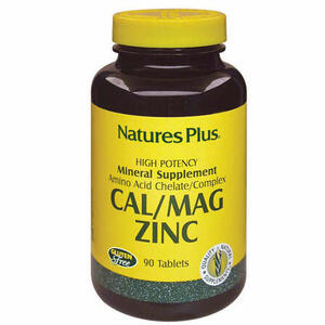 Nature's plus - Calcio magnesio zinco 90 tavolette