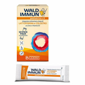 Wald immun - Pediatrico +3 10 stick gusto cioccolato
