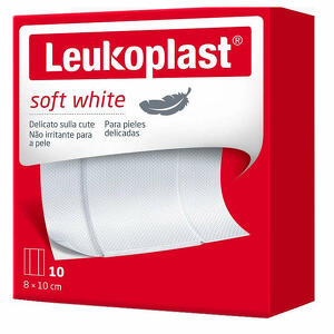 Leukoplast - Leukoplast soft white 100 x 8 cm 10 pezzi