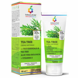 Colours of life - Skin supplement tea tree 33% 100 ml crema