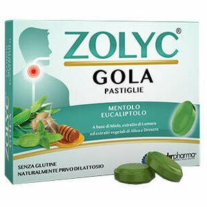 Zolyc - Gola mentolo/eucalipto 36 pastiglie