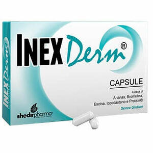 Inexderm - 30 capsule blister astuccio 15,75 g