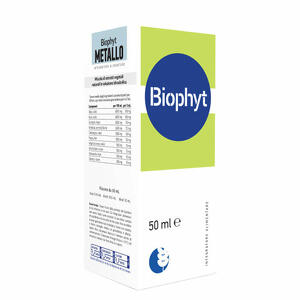 Biogroup - Biophyt metallo 50 ml soluzione idroalcolica
