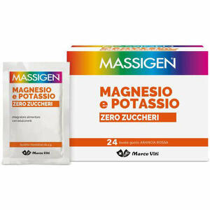 Massigen - Magnesio potassio zero zucchero 24 bustine