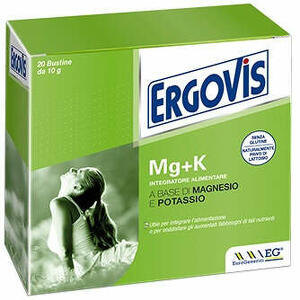 Ergovis - Mg+k 20 buste 10 g