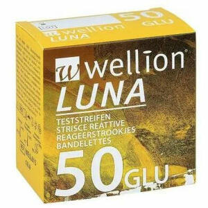 Luna - Wellion  50 strips strisce per misurazione glicemia