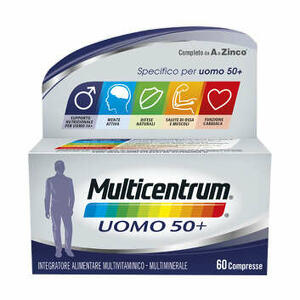 Multicentrum - Uomo 50+ 60 compresse