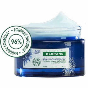 Klorane - Crema idratante notte fiordaliso acido ialuronico 50 ml