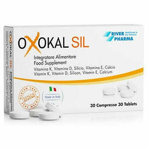 River pharma - Oxokal sil 30 compresse astuccio 21 g
