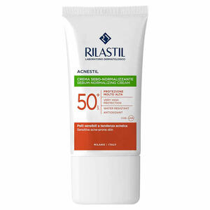 Rilastil - Sun system acnestil crema spf50+ 40 ml