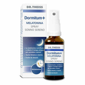 Dr theiss - Theiss dormitum + melatonina spray sonno sereno 30 ml