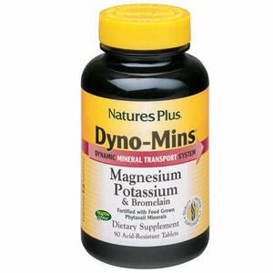 Nature's plus - Dyno mins mg k bromelaina 90 tavolette
