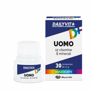 Dailyvit - + uomo multivitaminico e multiminerale 30 compresse rivestite